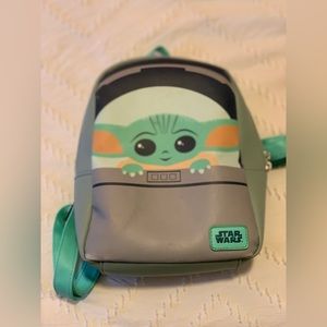 Loungefly baby YODA book bag